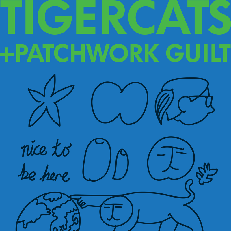 Tigercats and Patchwork Guilt